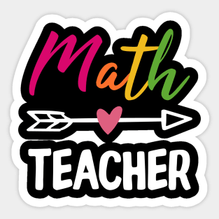 Math Teacher gift for teachers Sticker